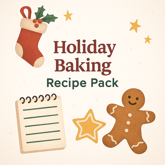 Holiday Baking Recipe Pack