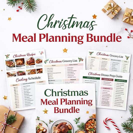 Christmas Meal Planning Bundle