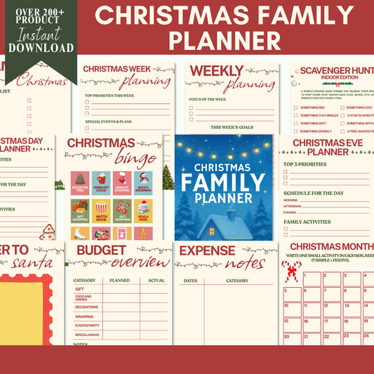 Christmas Family Planner ( Free Today )